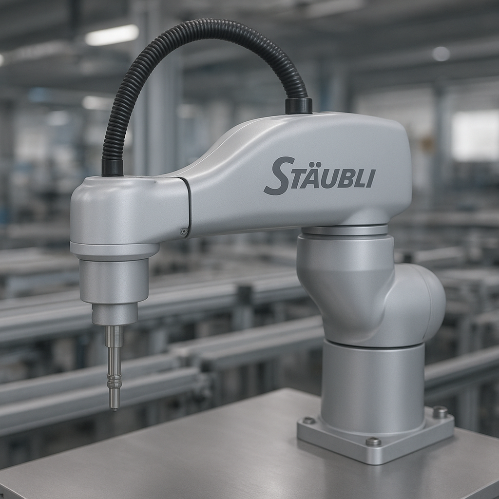 SCARA TS2-40 – Stäubli – przemysł montażowy – robot