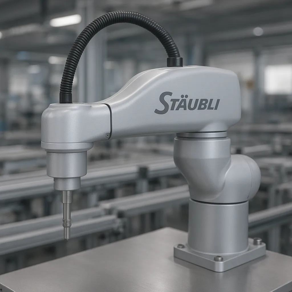 SCARA TS2-40 – Stäubli – przemysł montażowy – robot