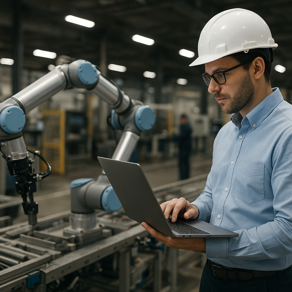 Jak wygląda proces automatyzacji w średniej firmie produkcyjnej