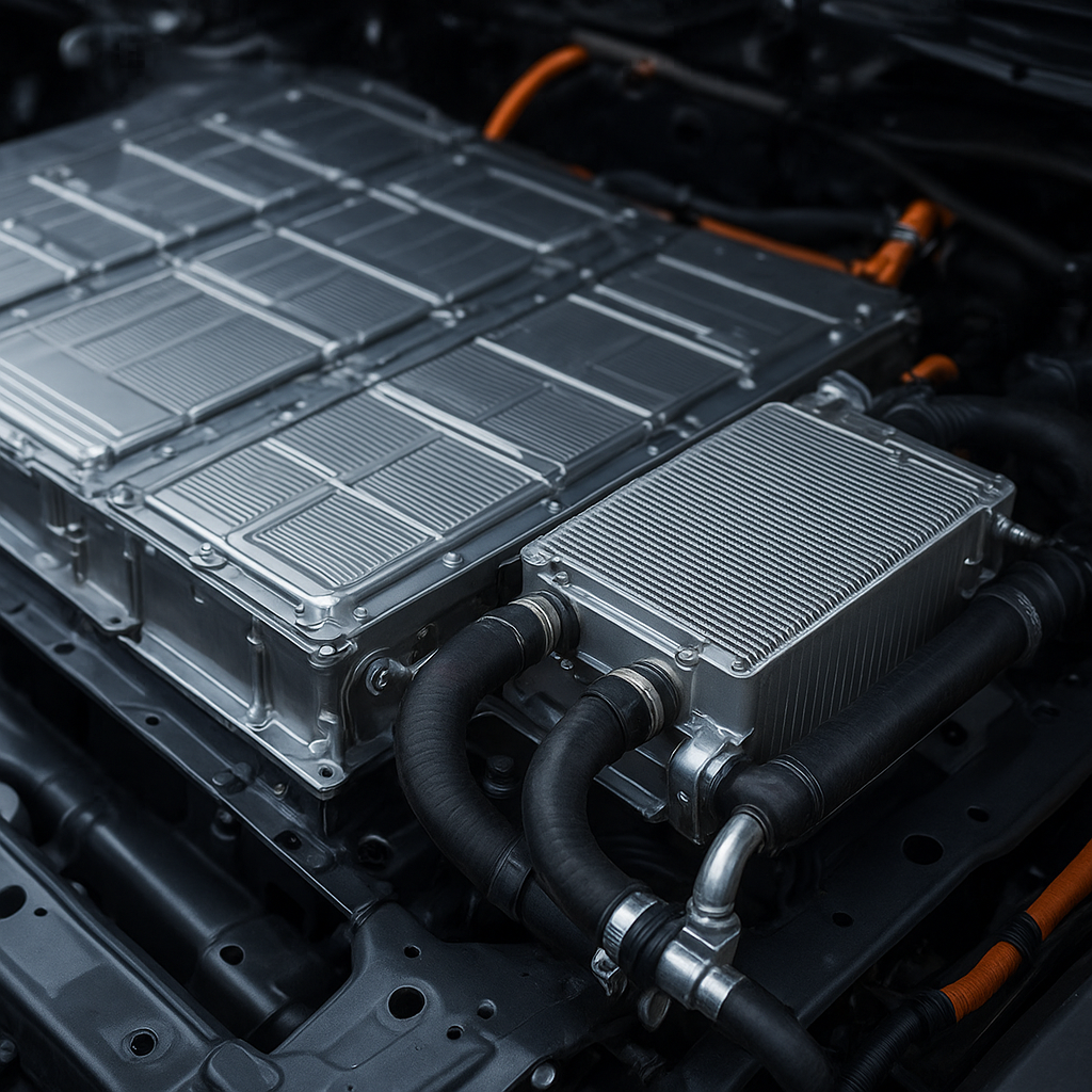 Systemy chłodzenia baterii w autach elektrycznych