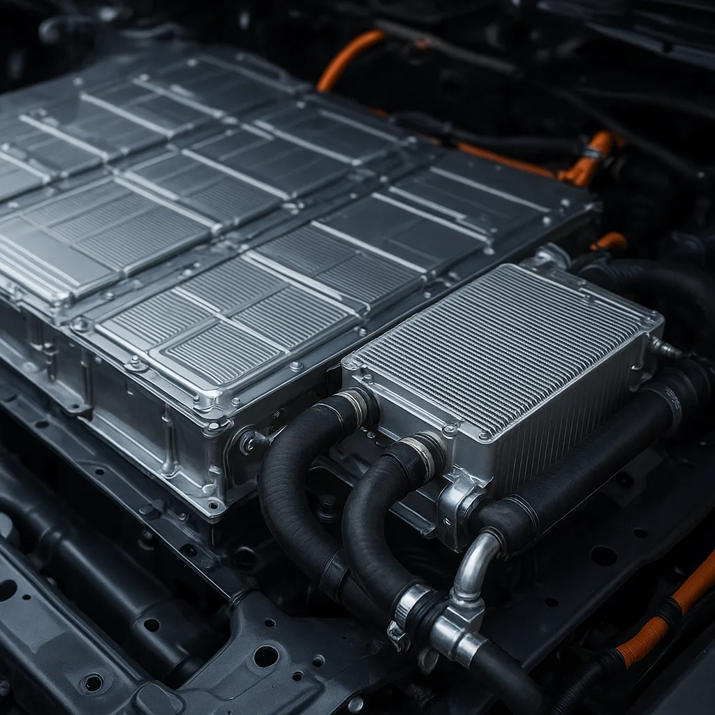 Systemy chłodzenia baterii w autach elektrycznych