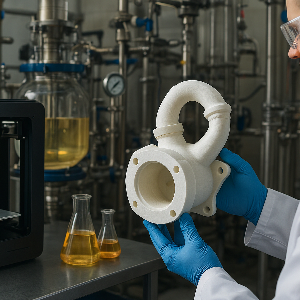 Zastosowanie druku 3D w produkcji chemicznej
