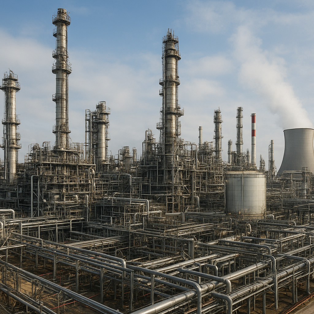 Największe zakłady przetwórstwa ropy