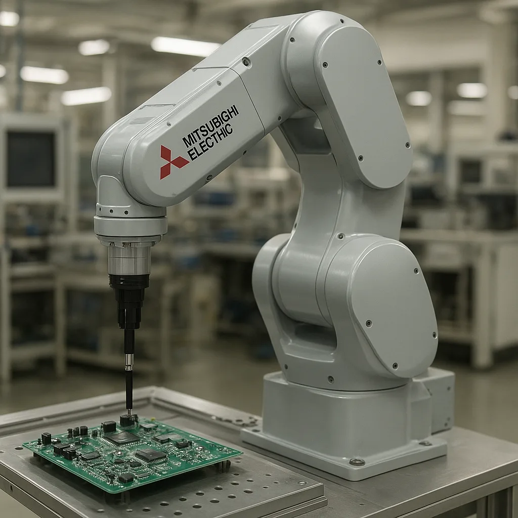 RV-7FRL – Mitsubishi Electric – przemysł elektroniczny – robot
