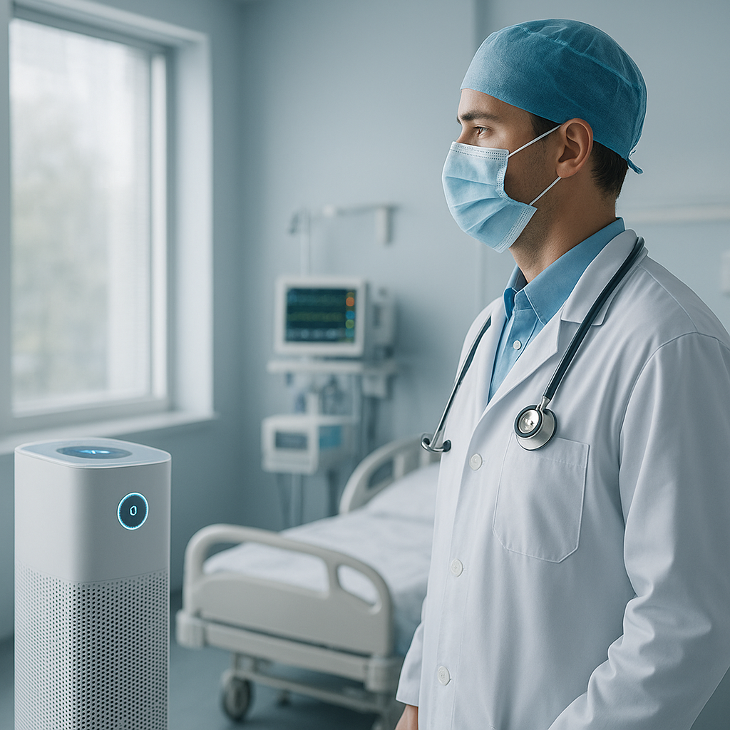 Znaczenie jakości powietrza w pomieszczeniach medycznych