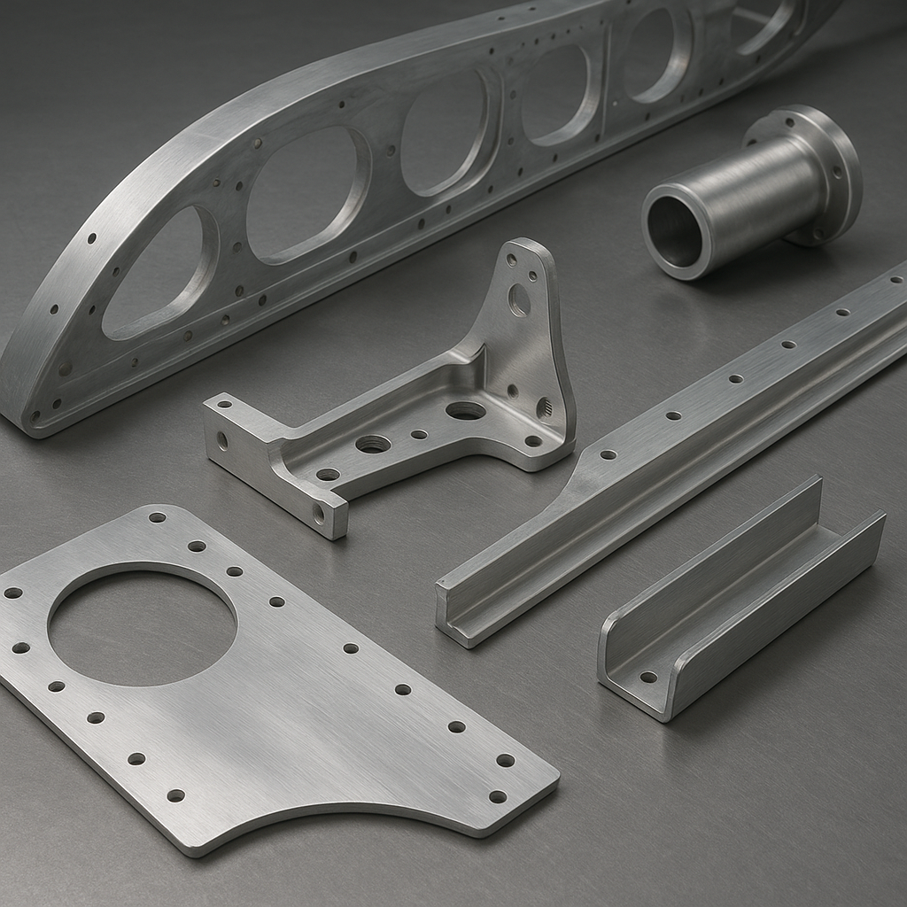 Elementy konstrukcyjne z aluminium lotniczego