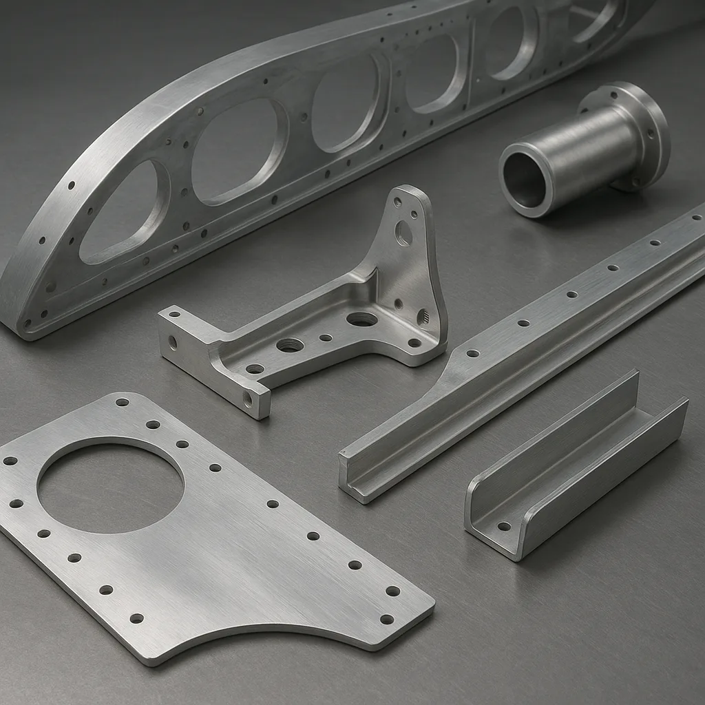 Elementy konstrukcyjne z aluminium lotniczego