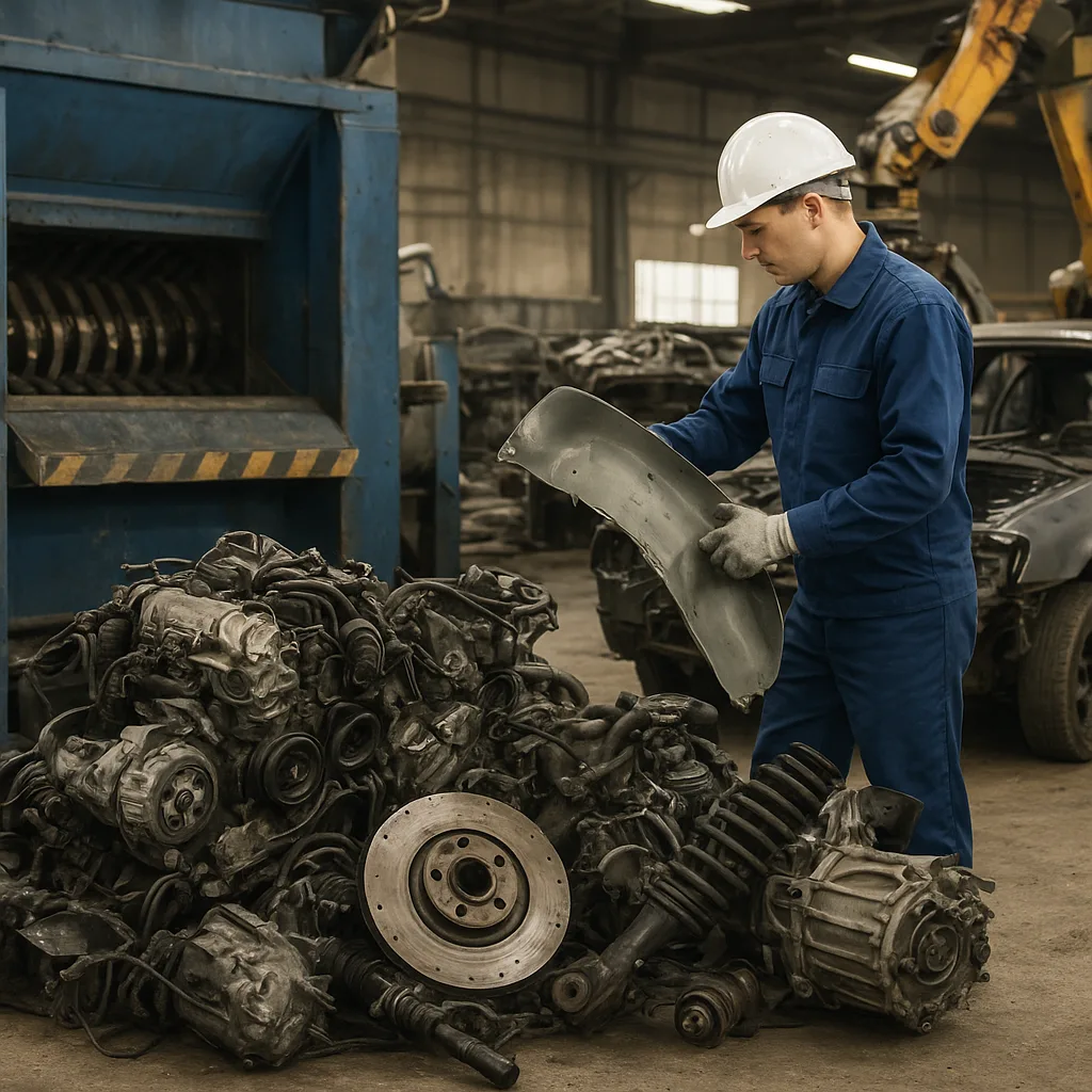 Technologie recyklingu surowców samochodowych