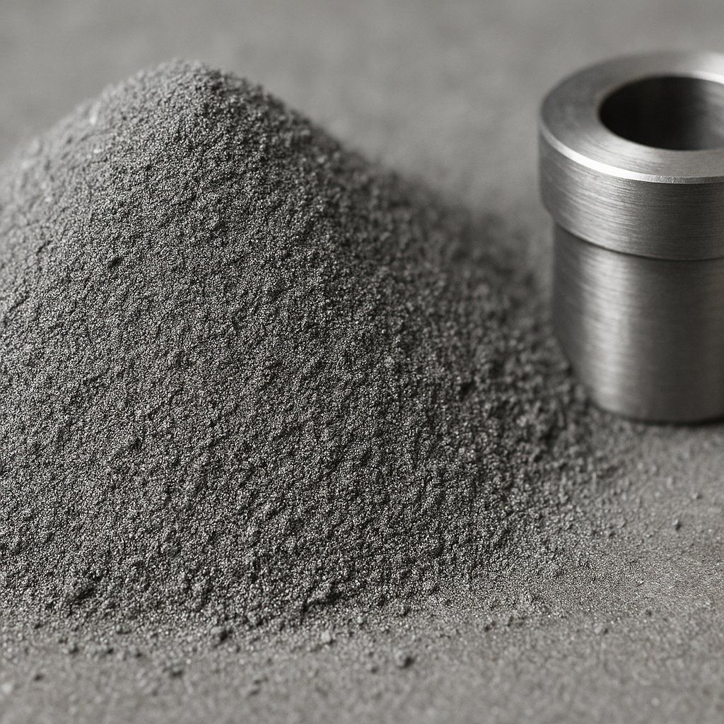 Drukowany proszek metalowy - metal