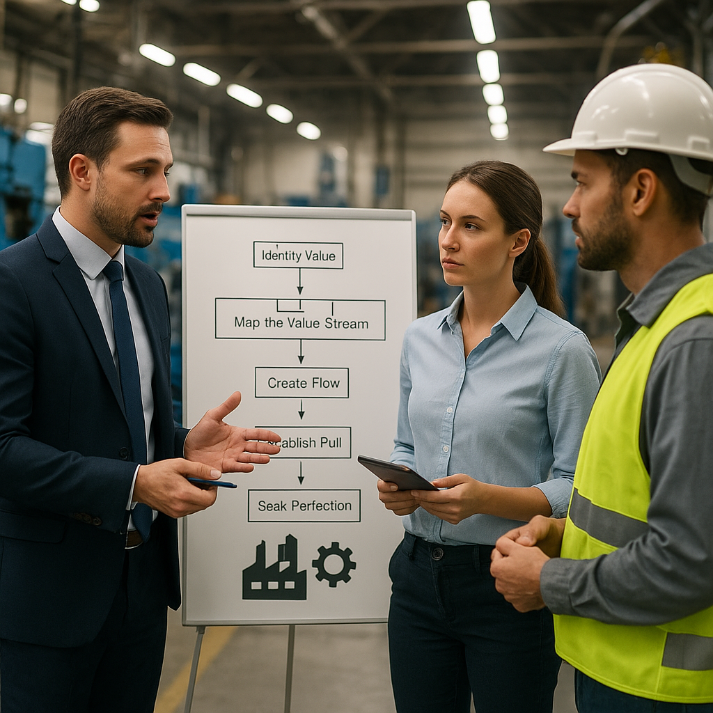 Jak wygląda proces wdrażania lean manufacturing w fabryce