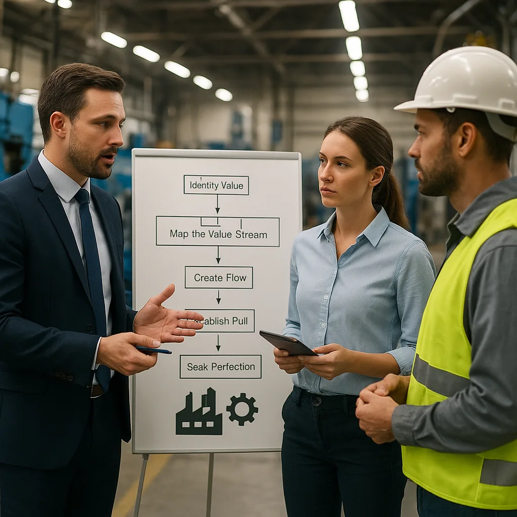 Jak wygląda proces wdrażania lean manufacturing w fabryce