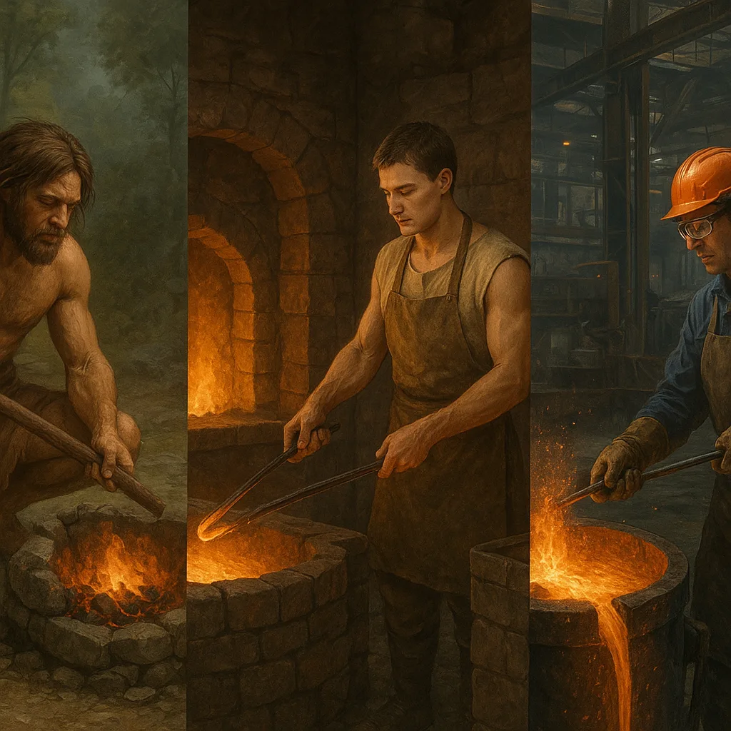 Historia rozwoju hutnictwa żelaza
