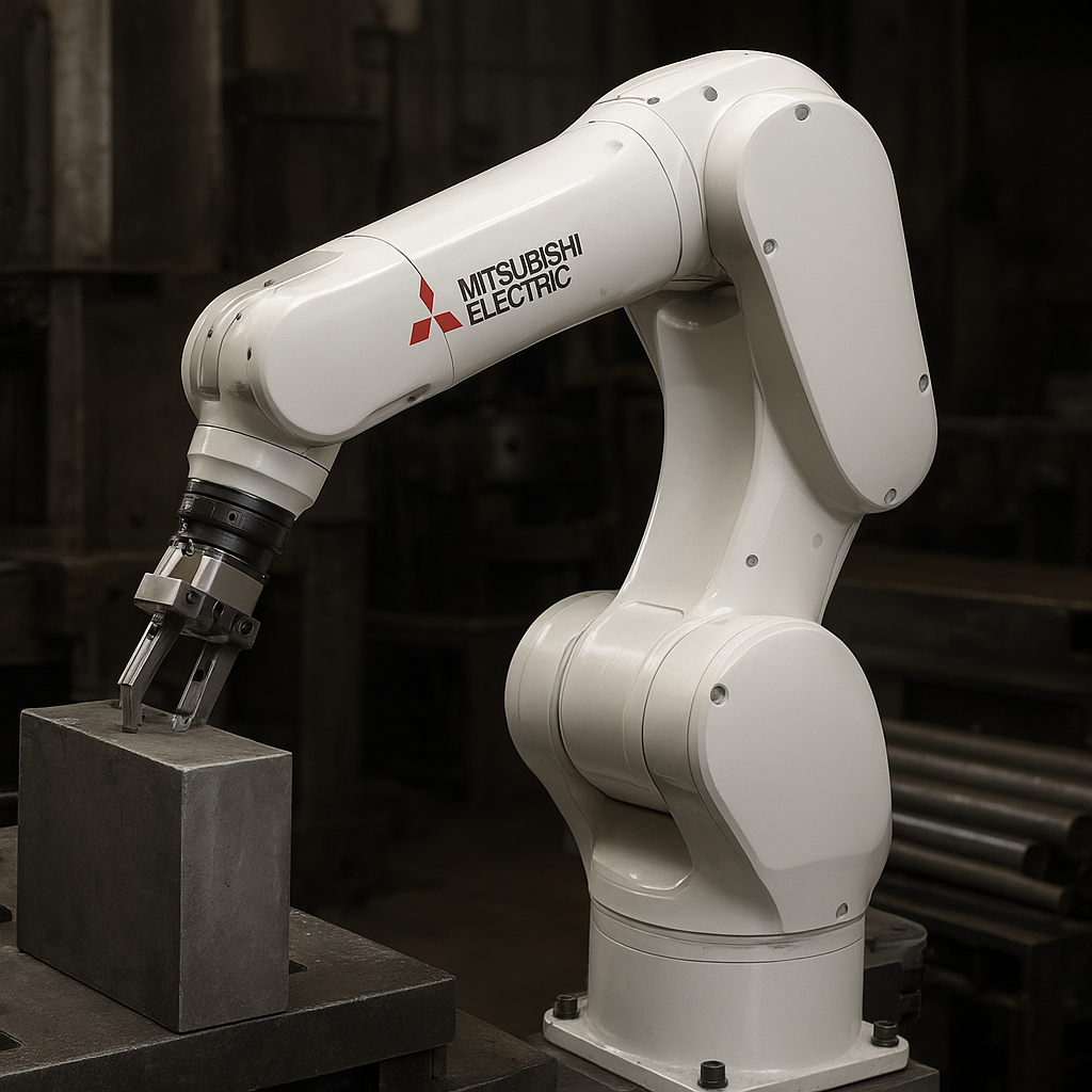 RV-13FRL – Mitsubishi Electric – przemysł metalowy – robot