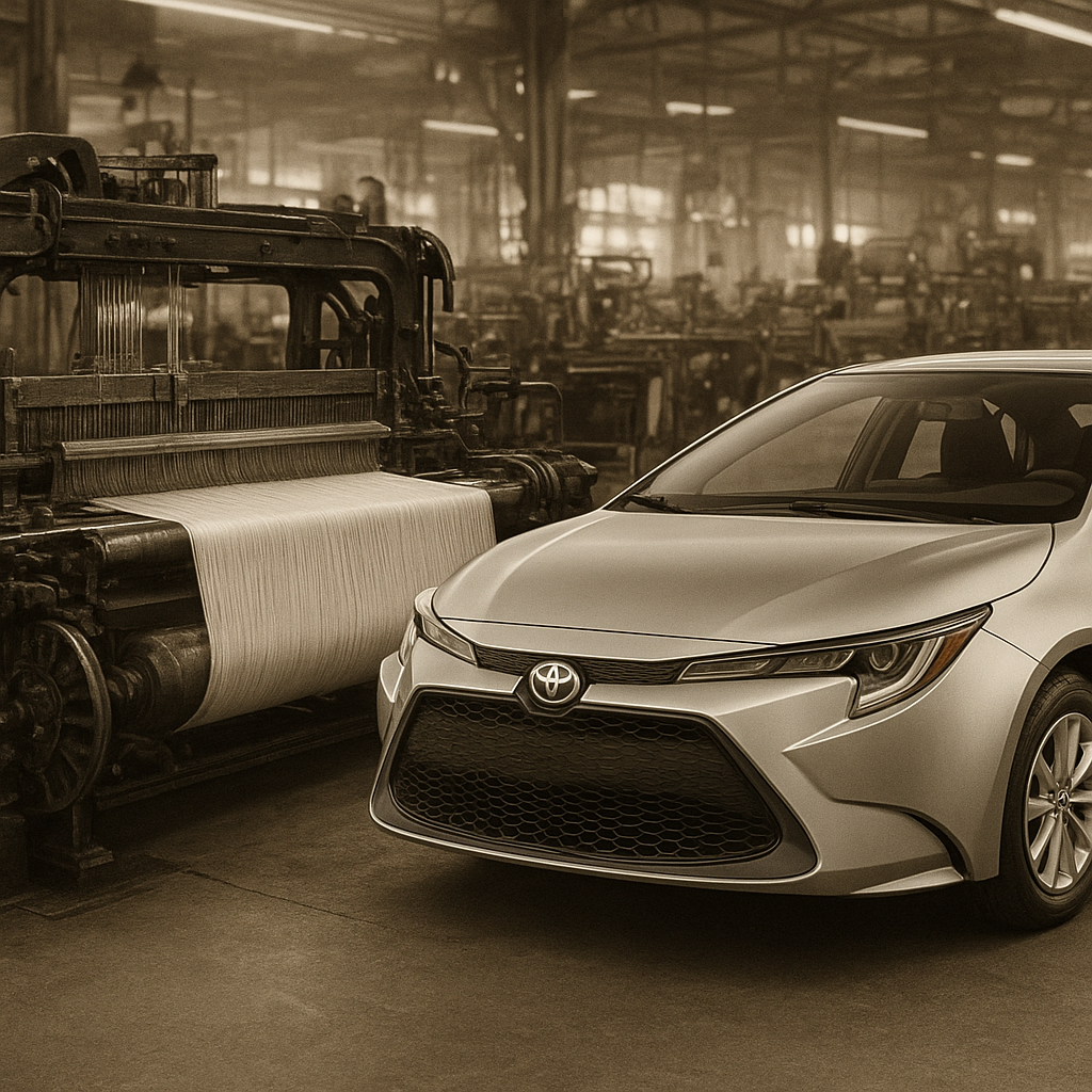 Historia firmy Toyota Industries – przemysł maszynowy, motoryzacja