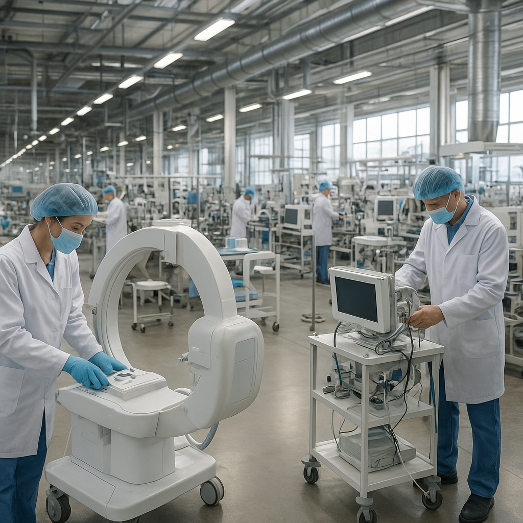 Największe fabryki sprzętu medycznego