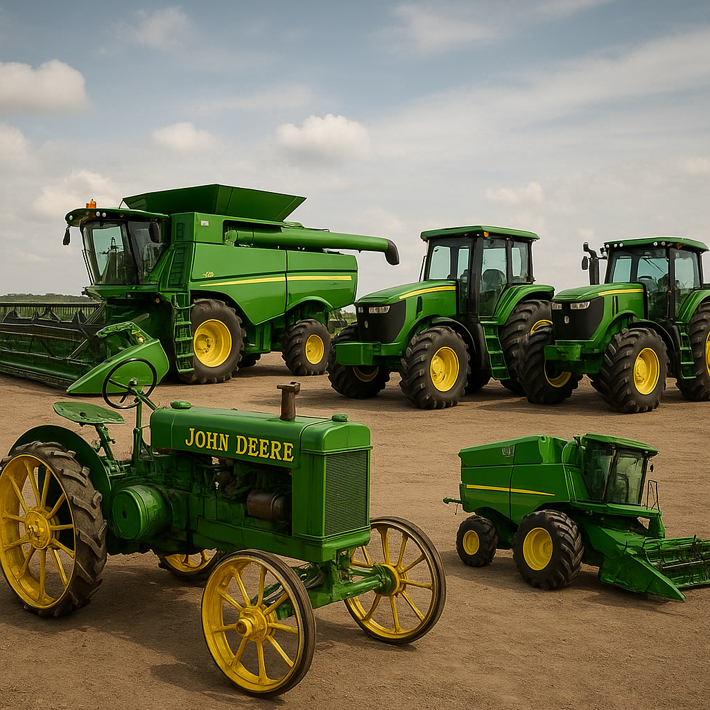 Historia firmy John Deere – maszyny rolnicze