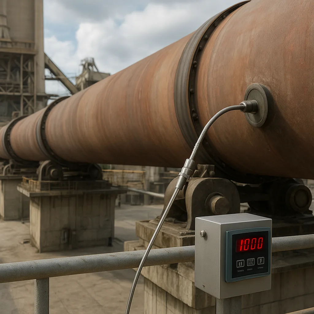 Techniki monitorowania temperatury w piecu obrotowym