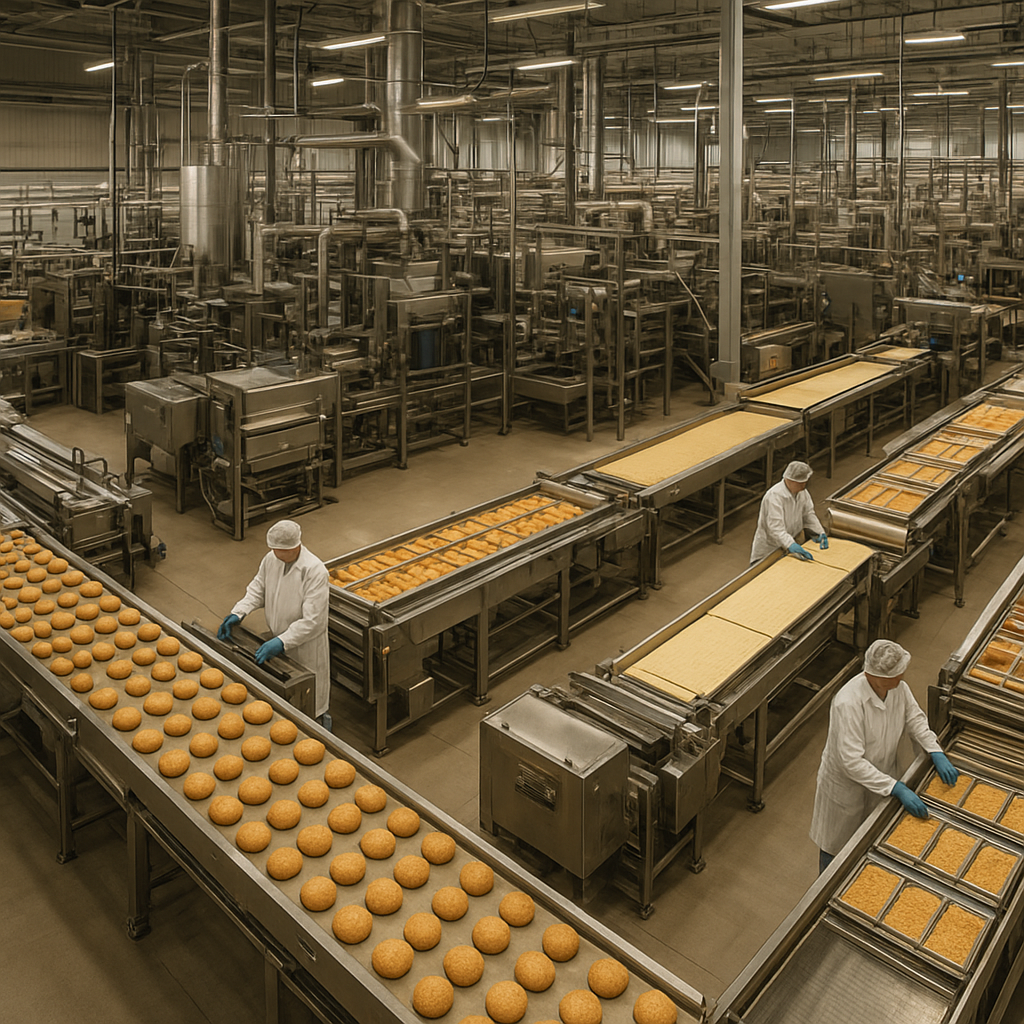 Największe zakłady przemysłu spożywczego w Ameryce