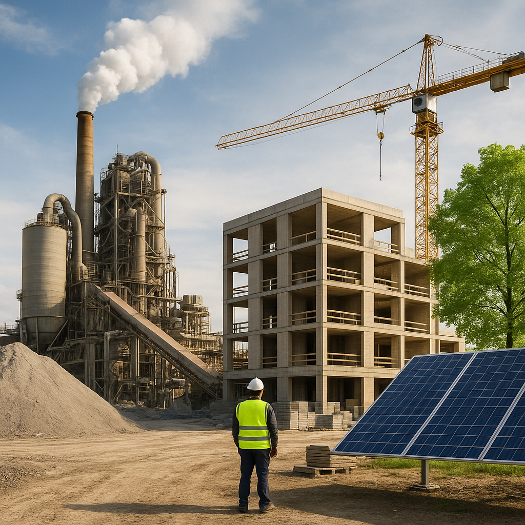 Jak zmienia się przemysł cementowy i budowlany w dobie ekologii