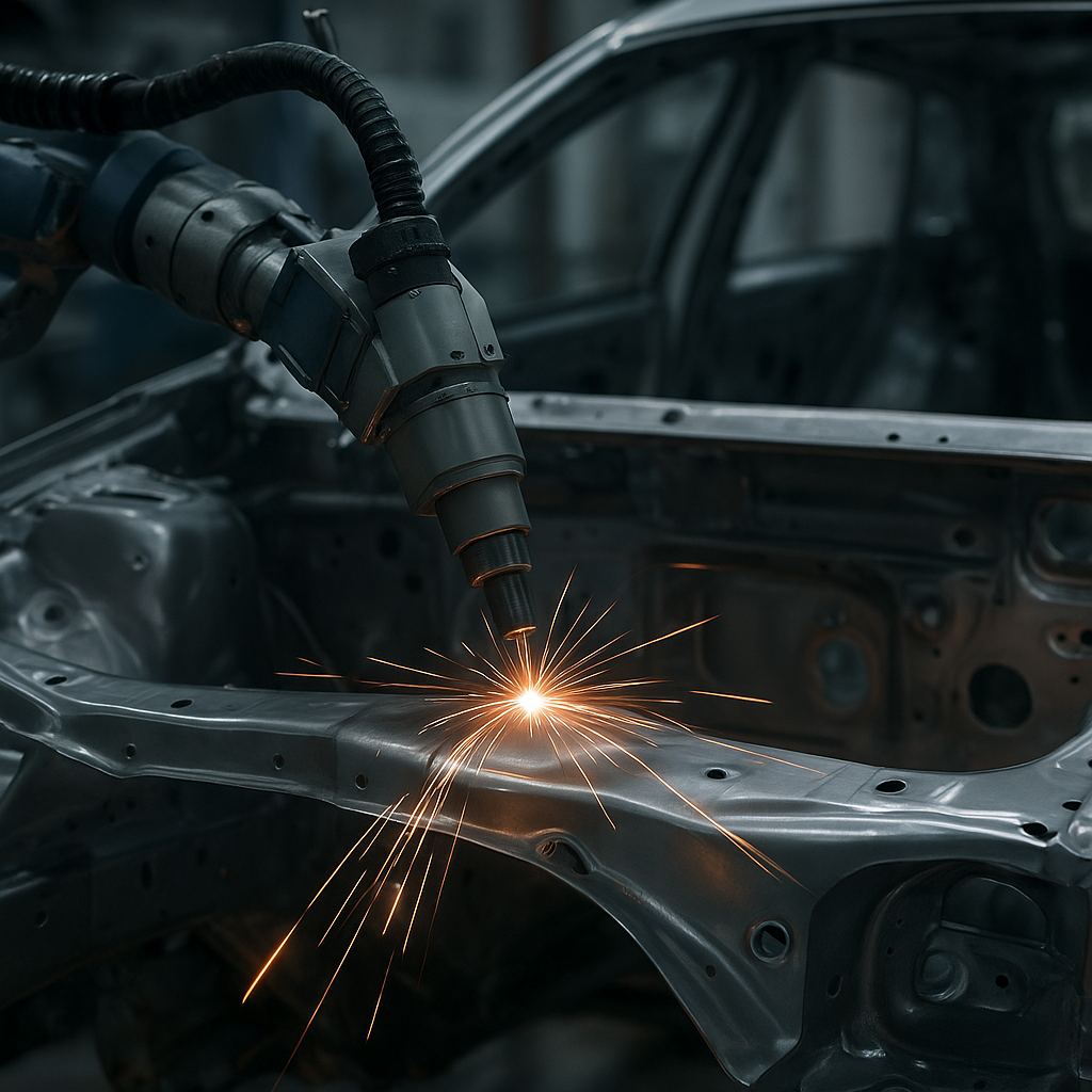 Technologie spawania laserowego w produkcji aut