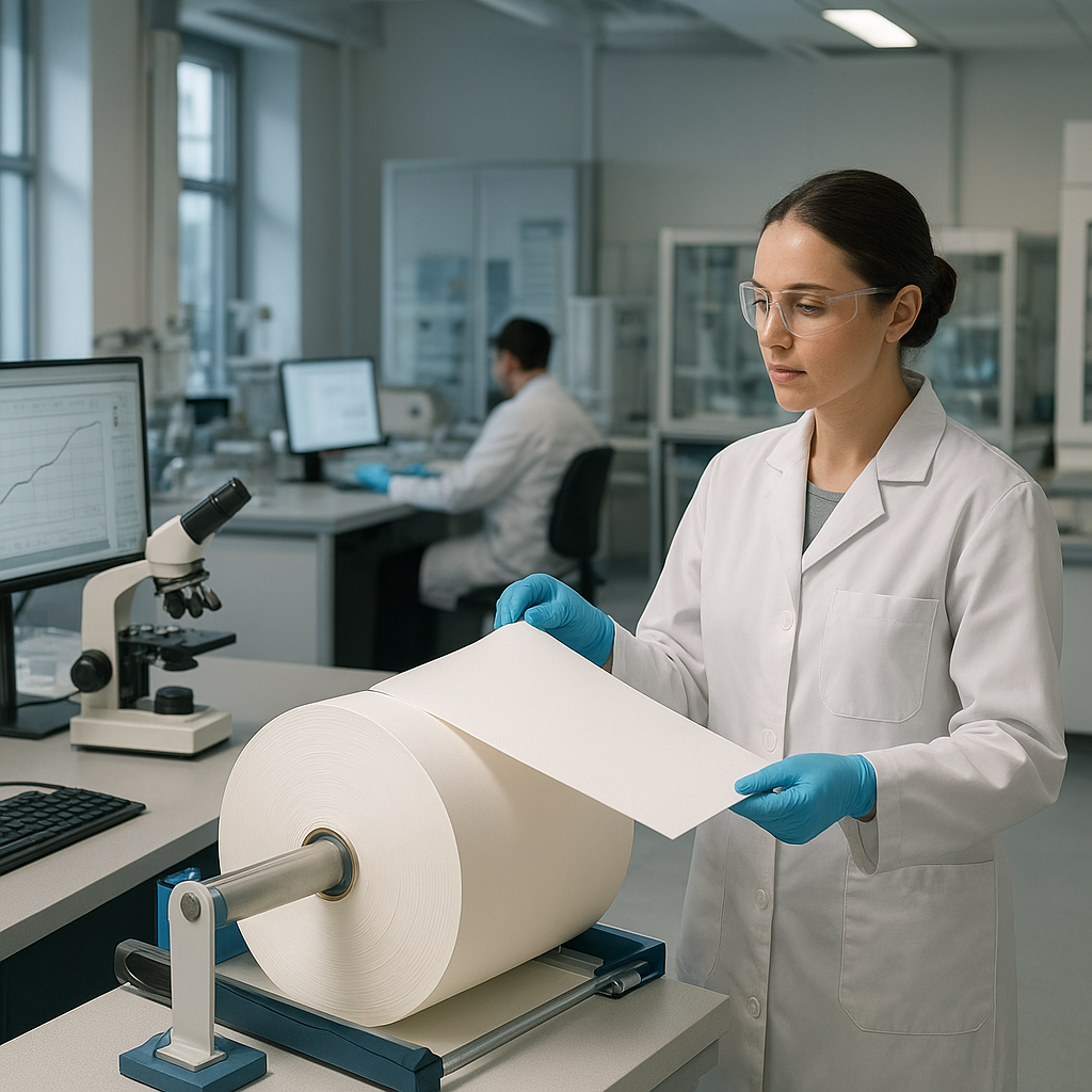 Nowoczesne laboratoria kontroli papieru