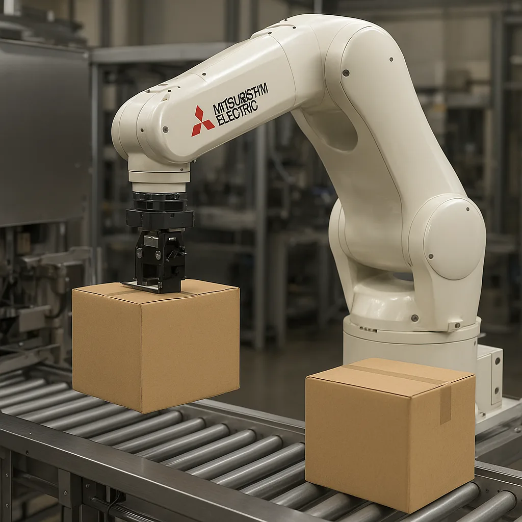 RP-5AH – Mitsubishi Electric – przemysł pakujący – robot