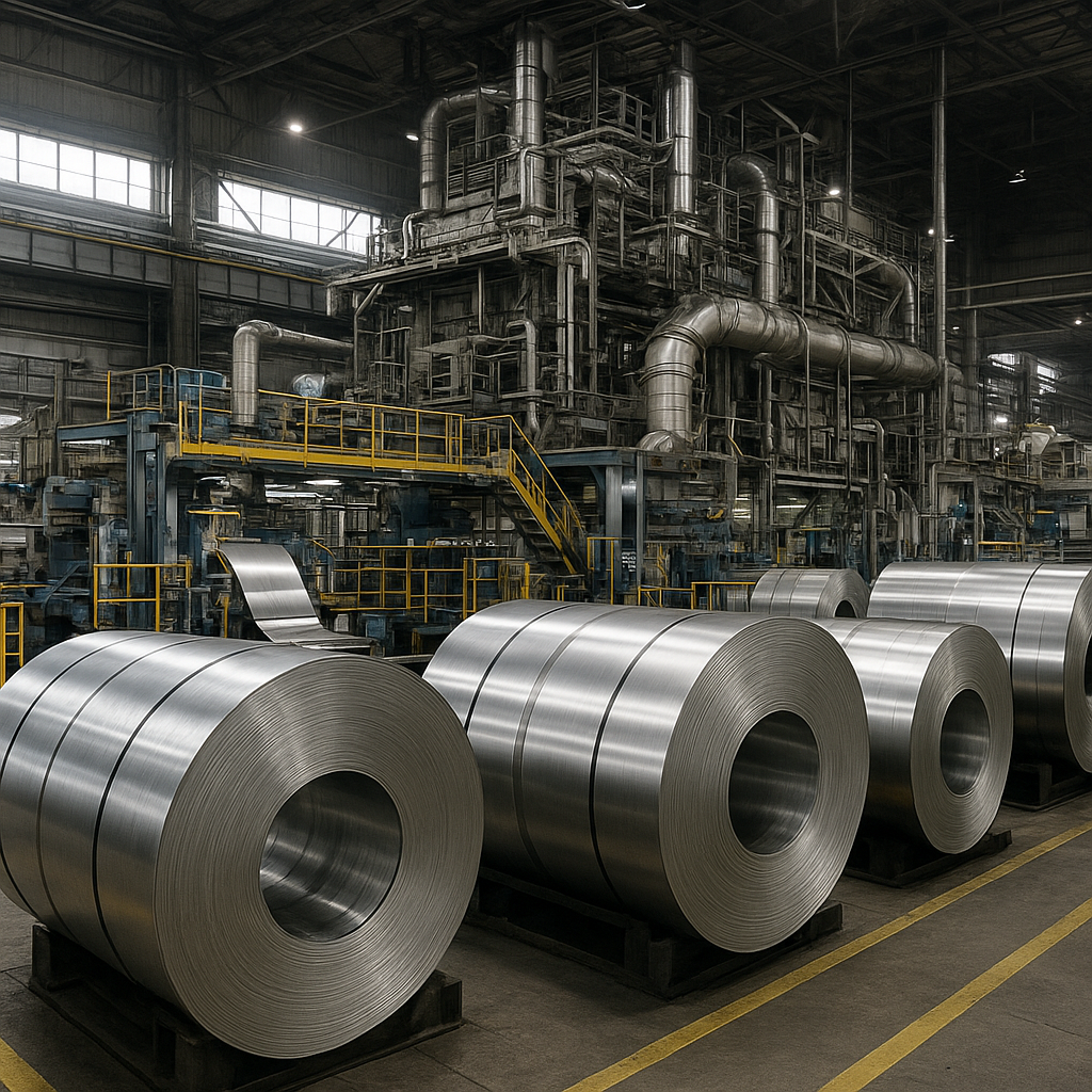 Największe zakłady produkcji stali nierdzewnej