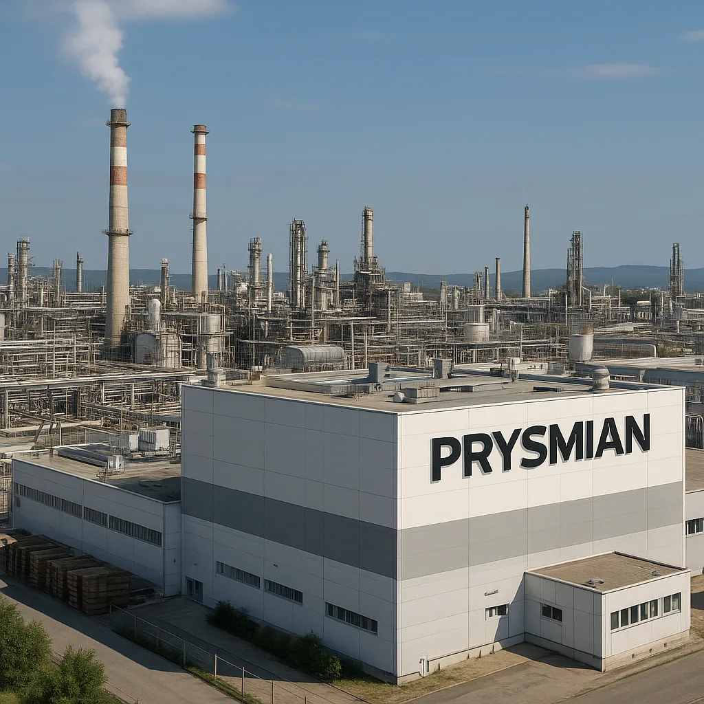Historia firmy Prysmian Group – infrastruktura przemysłowa