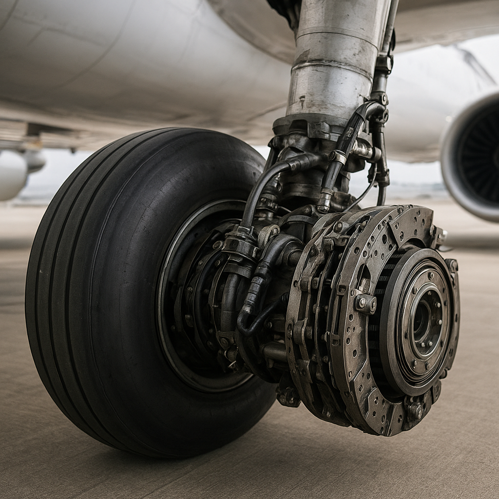 Systemy hamulcowe w nowoczesnych samolotach
