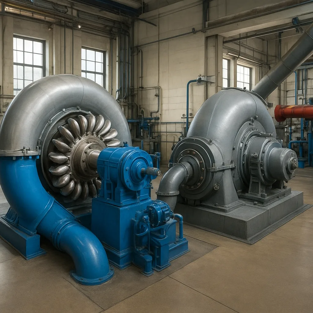 Turbiny Peltona i Francisa w nowoczesnej hydroenergetyce