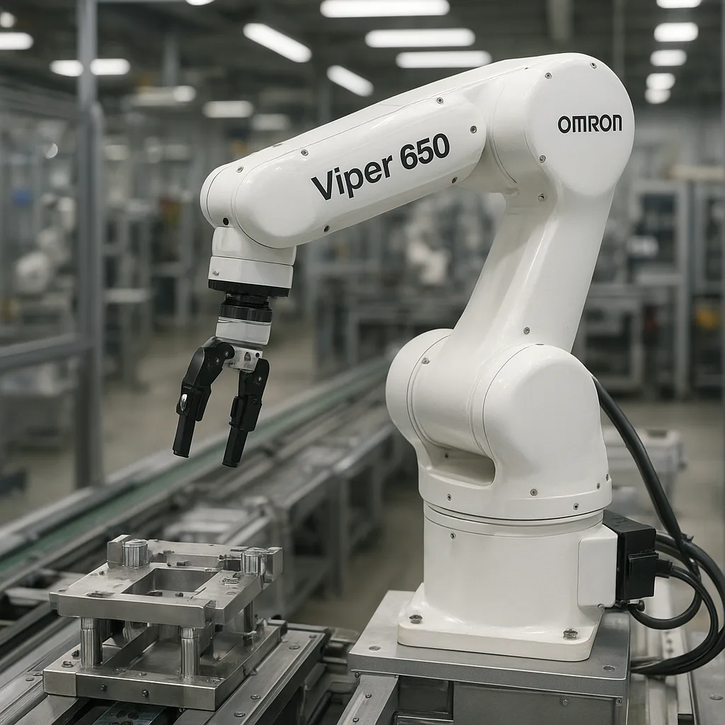 Viper 650 – Omron – przemysł montażowy – robot