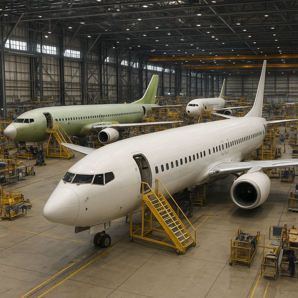 Największe zakłady produkcji statków powietrznych