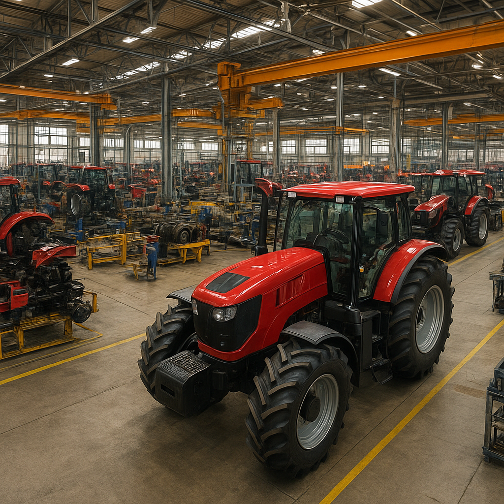 Największe zakłady produkcji sprzętu rolniczego