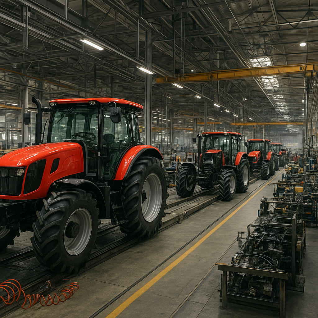 Największe fabryki traktorów
