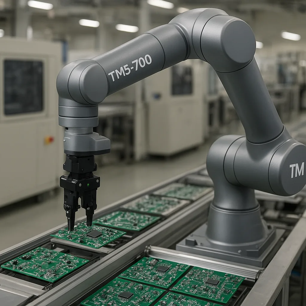 TM5-700 – Techman Robot – przemysł elektroniczny – robot