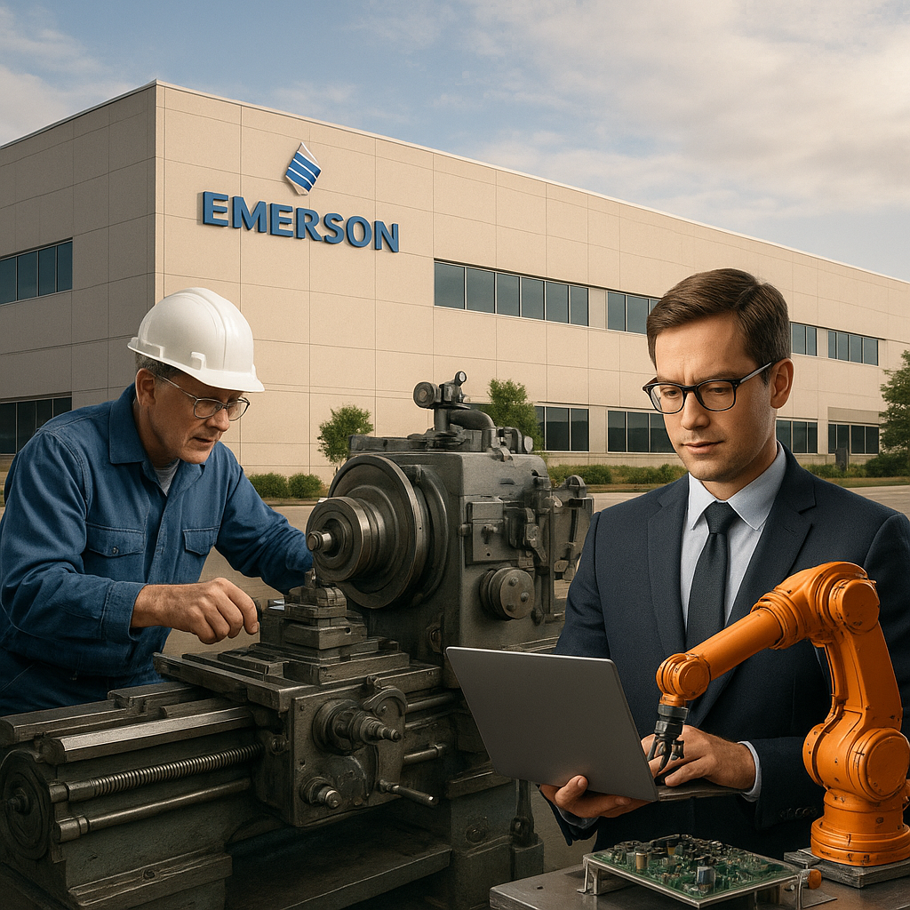 Historia firmy Emerson Electric – automatyka przemysłowa