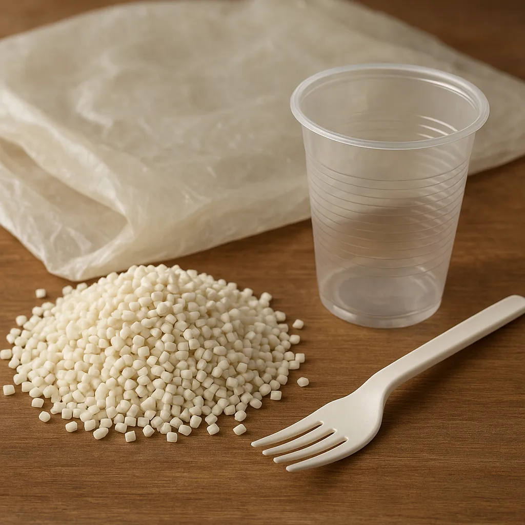 Bioplastik skrobiowy – biopolimer – zastosowanie w przemyśle