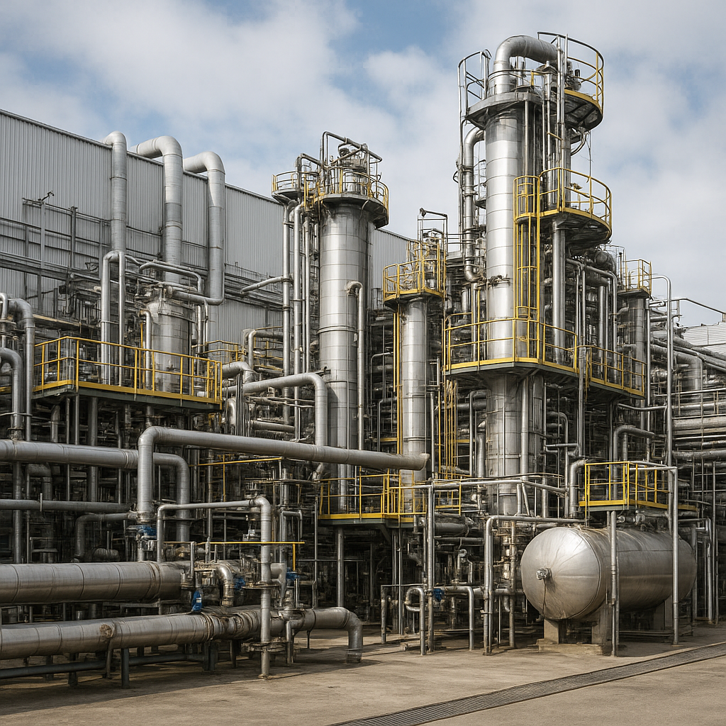 Stacje chemiczne w papierniach