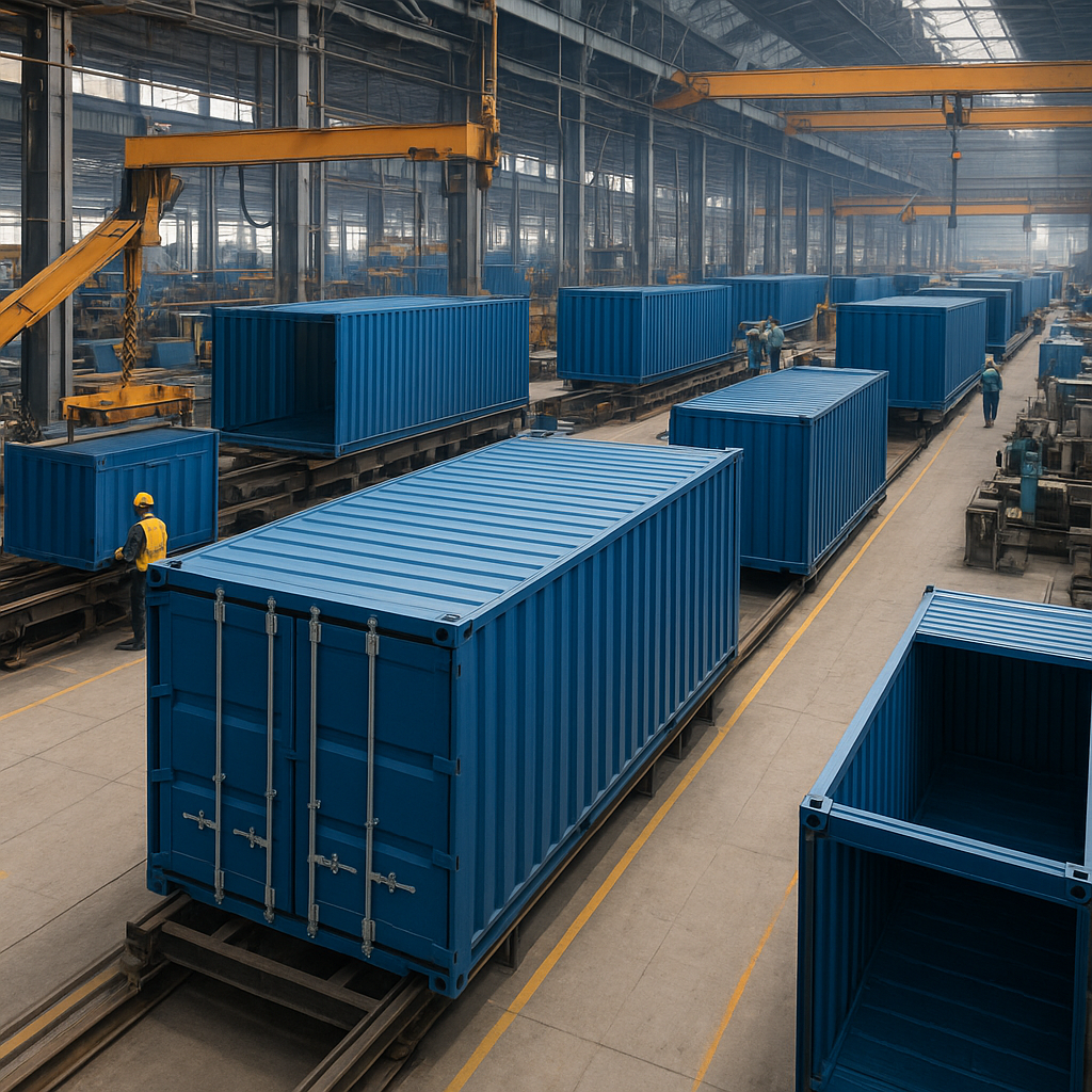 Największe zakłady produkcji kontenerów