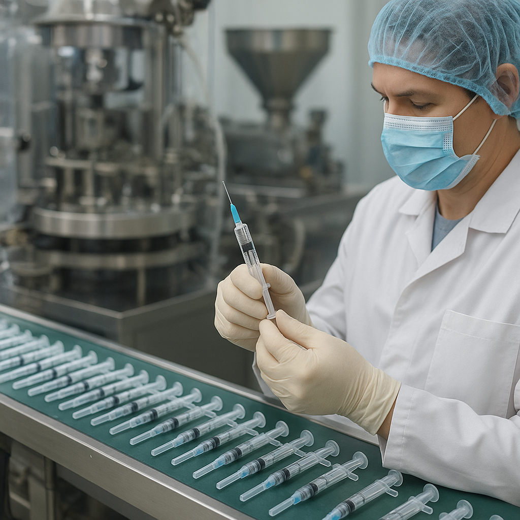 Produkcja strzykawek jednorazowych – procesy i materiały