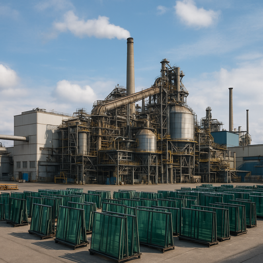 Największe zakłady produkcji szkła