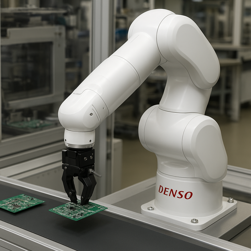 COBOTTA – Denso – przemysł elektroniczny – robot