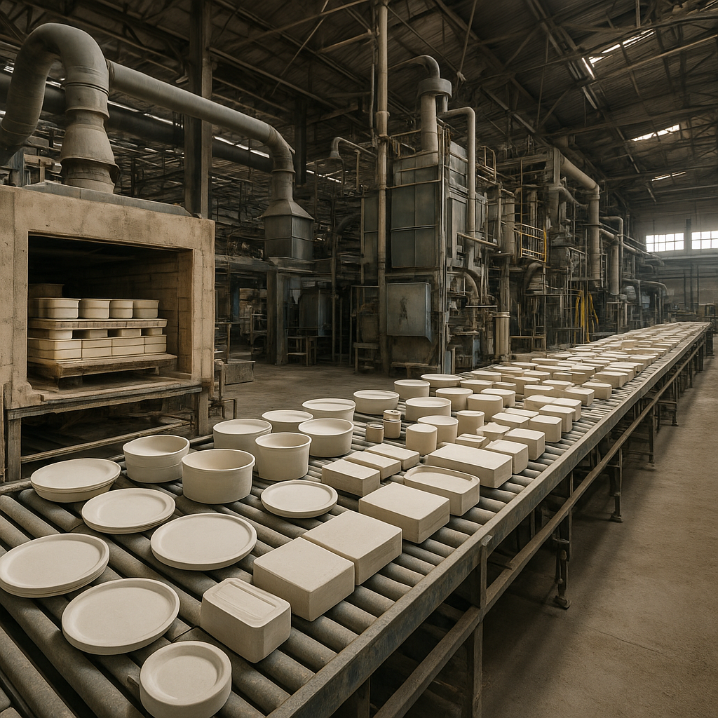 Największe fabryki ceramiki przemysłowej