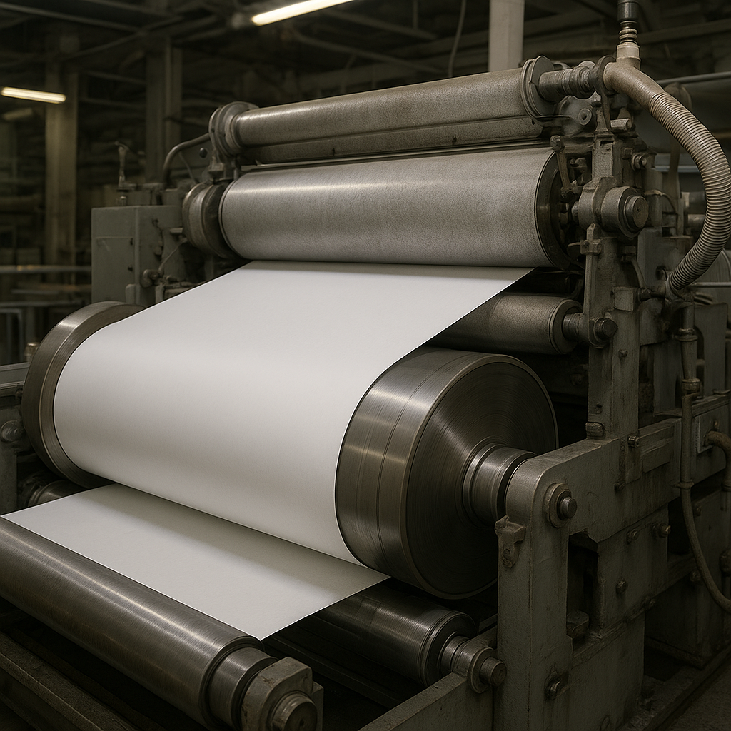 Urządzenia do powlekania papieru