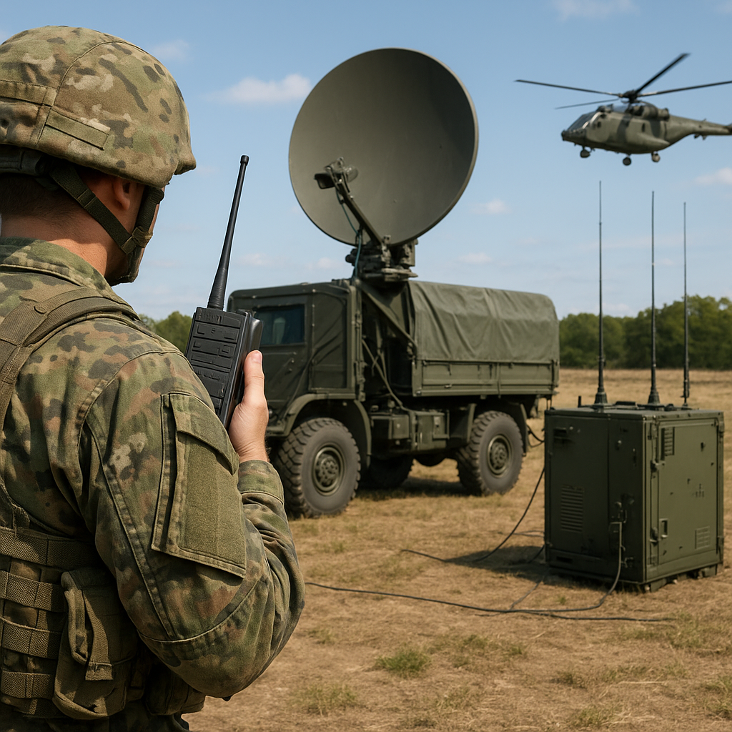 Łączność satelitarna w systemach dowodzenia
