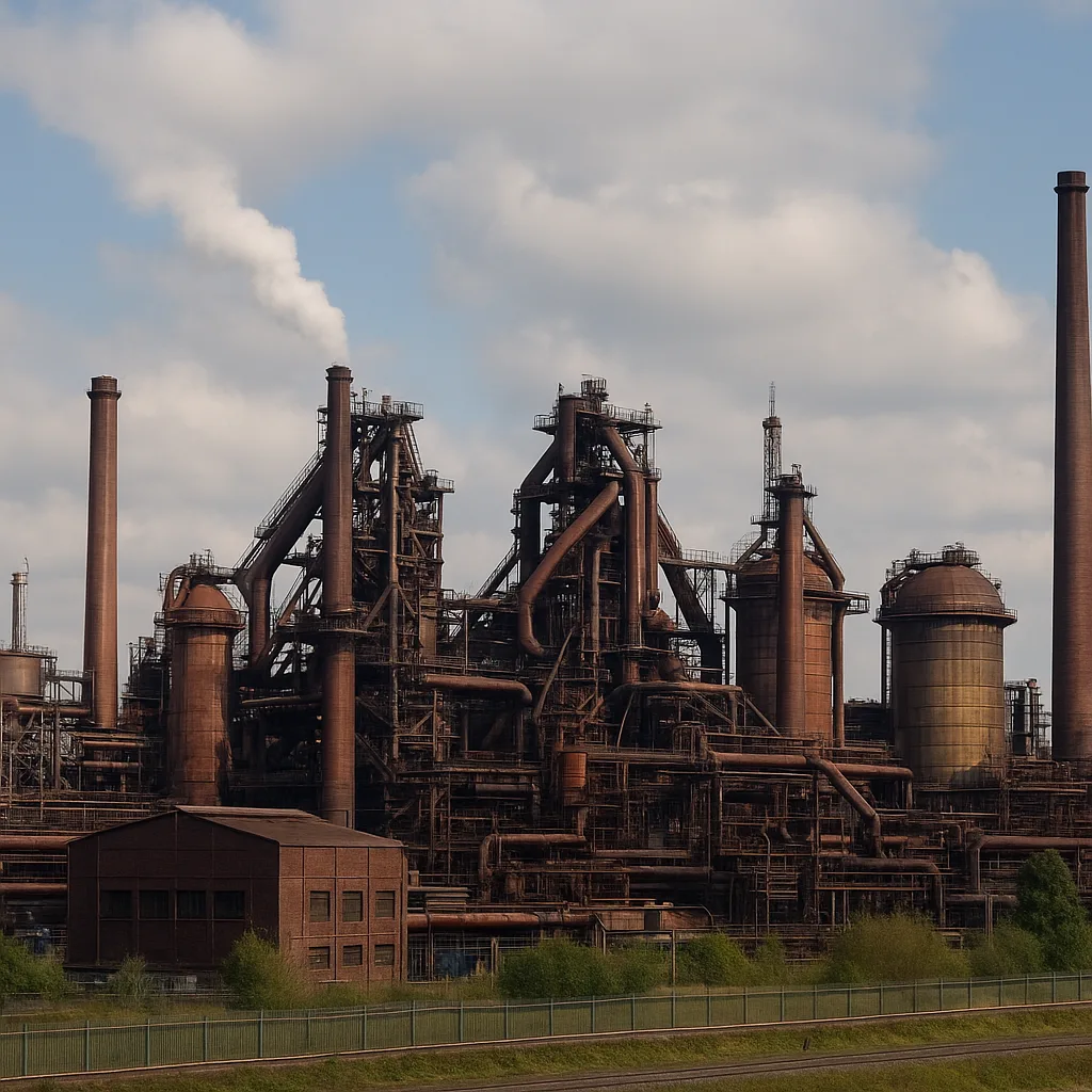 Thyssenkrupp Steelworks - Duisburg - Niemcy