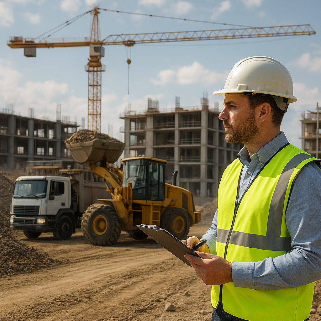 Efektywne zarządzanie logistyką na budowie