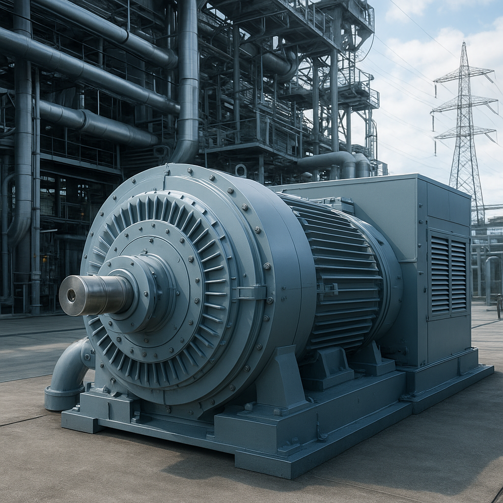 Nowoczesne generatory synchroniczne w elektrowniach