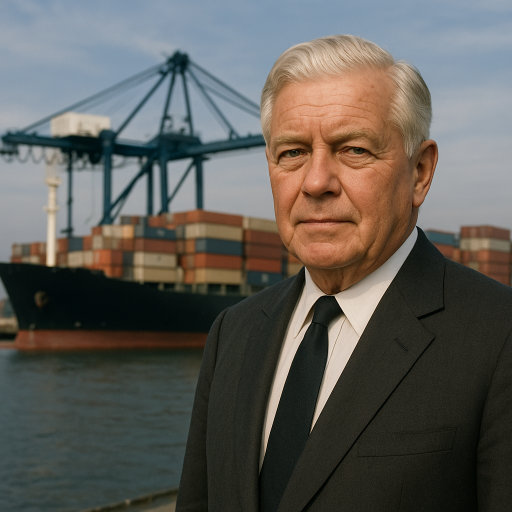 Malcolm McLean – konteneryzacja i transport