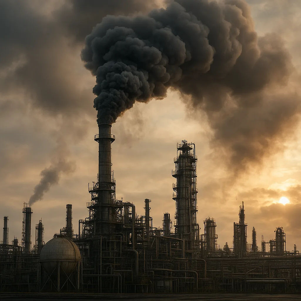 Emisje CO₂ w przemyśle petrochemicznym